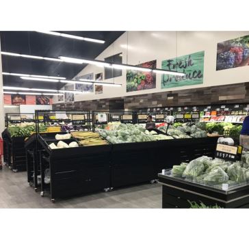 Szupermarket gyümölcs-zöldséglemez
